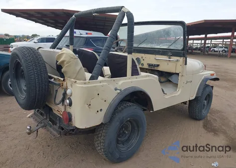 1973 Jeep Cj-5 z USA, uszkodzony, nr VIN J3F835TH53527